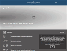 Tablet Screenshot of pro.savoie-mont-blanc.com